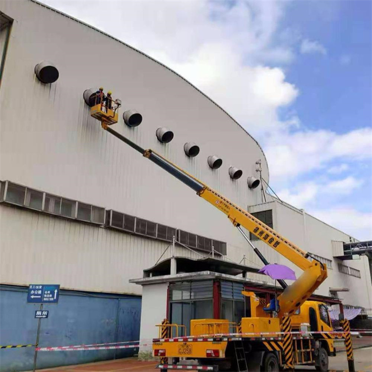 德兴高空作业车出租服务：专业广告牌安装解决方案